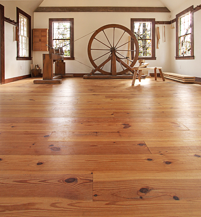 Southern Wood Floors Preferred Grade Heart Pine Solid Wood Flooring