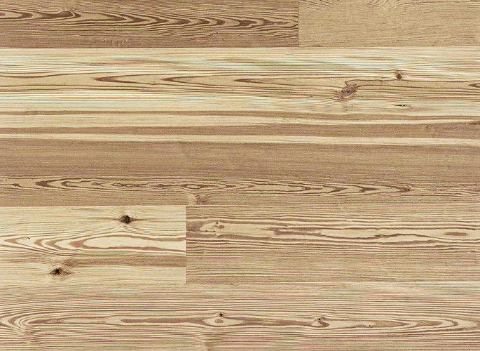 Antique Reclaimed Heart Pine Wide Plank Engineered Wood Flooring, Select Grade, Natural finish